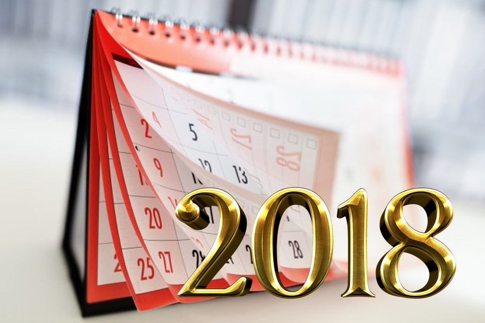 ПОЧИВНИТЕ ДНИ ПРЕЗ 2018 Г.
