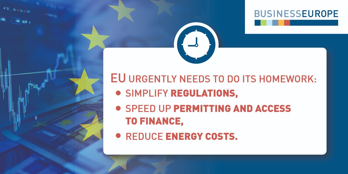 BusinessEurope призовава ЕС спешно да промени курса